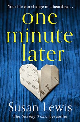 Advertisement image: One Minute Later by Susan Lewis