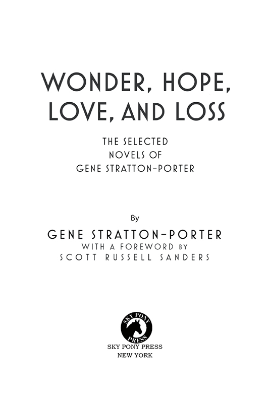 Title Page of Wonder Hope Love and Loss