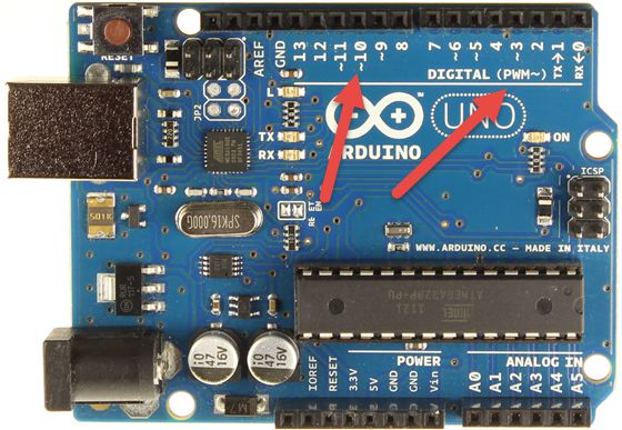 ArduinoUnoR3pwm