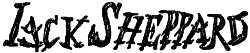 Jack Sheppard (signature)