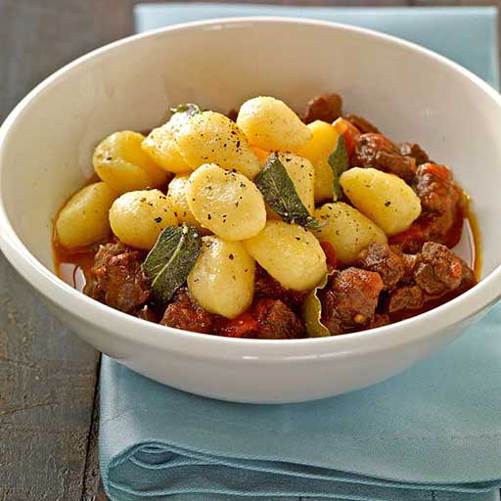 Gnocchi mit Ragout