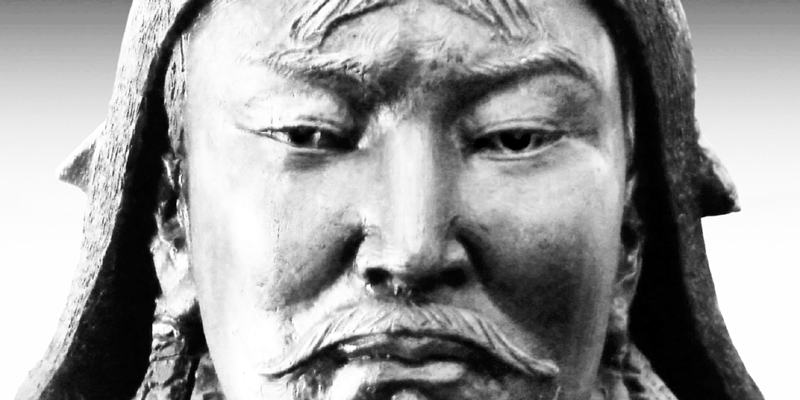 Figura 36. Una scultura di Gengis Khan