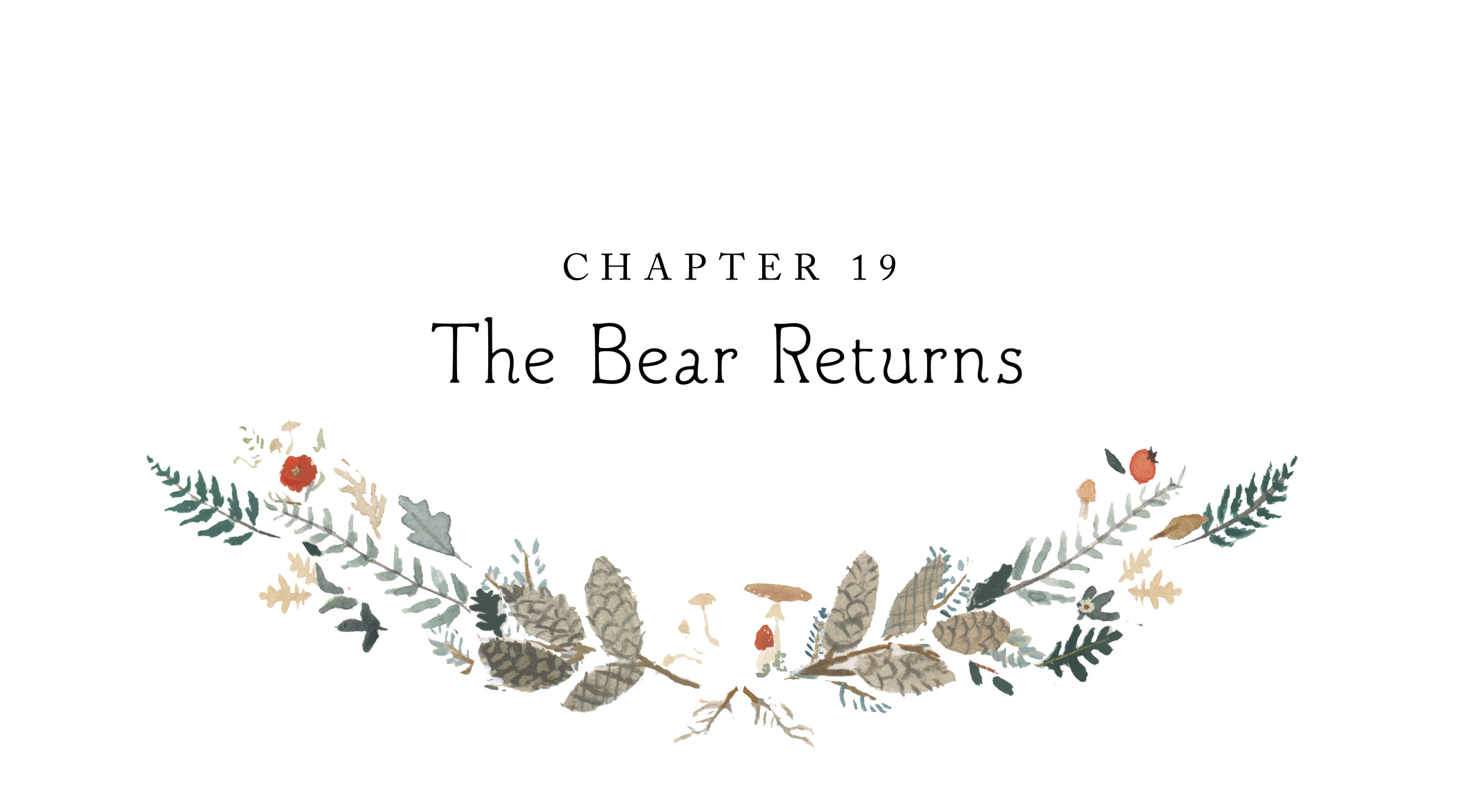 Chapter 19 The Bear Returns