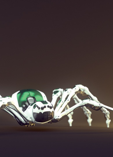 The composited Spider Bot