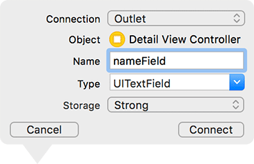 Autogenerating an outlet and making a connection