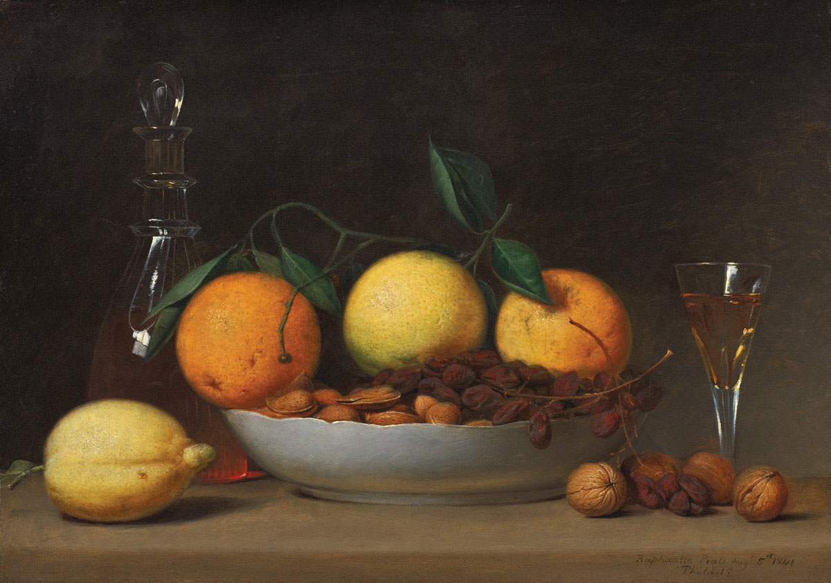 Painting of a dessert. Courtesy National Gallery of Art, Washington, D.C.