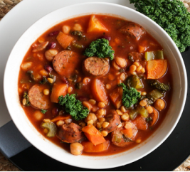 ketogenic crockpot Lentil And Italian Sausage Soup edit.png