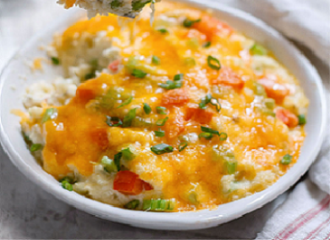 Breakfast Slow Cooker Cauliflower Cheese Casserole edit.png