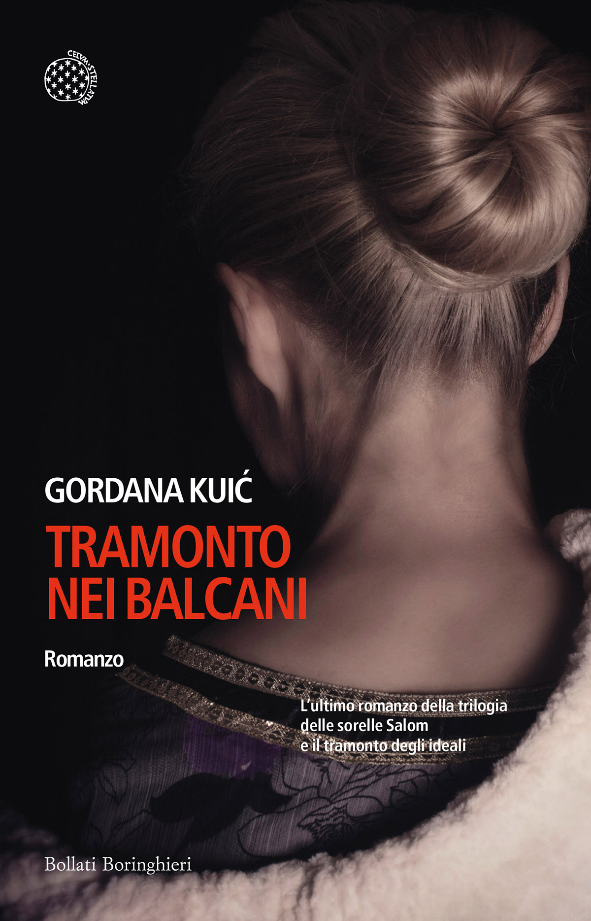 Copertina - Gordana Kuić: Tramonto nei Balcani. Romanzo. Edizioni Bollati Boringhieri.