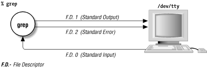 Open standard I/O files with no command-line redirection