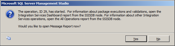 The Validation Report prompt.