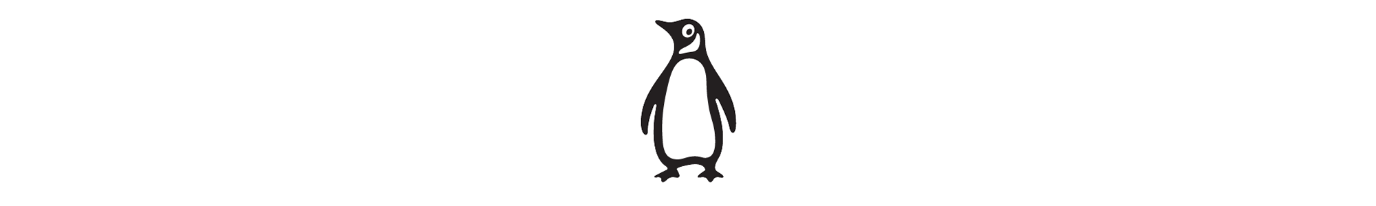 Penguin walking logo