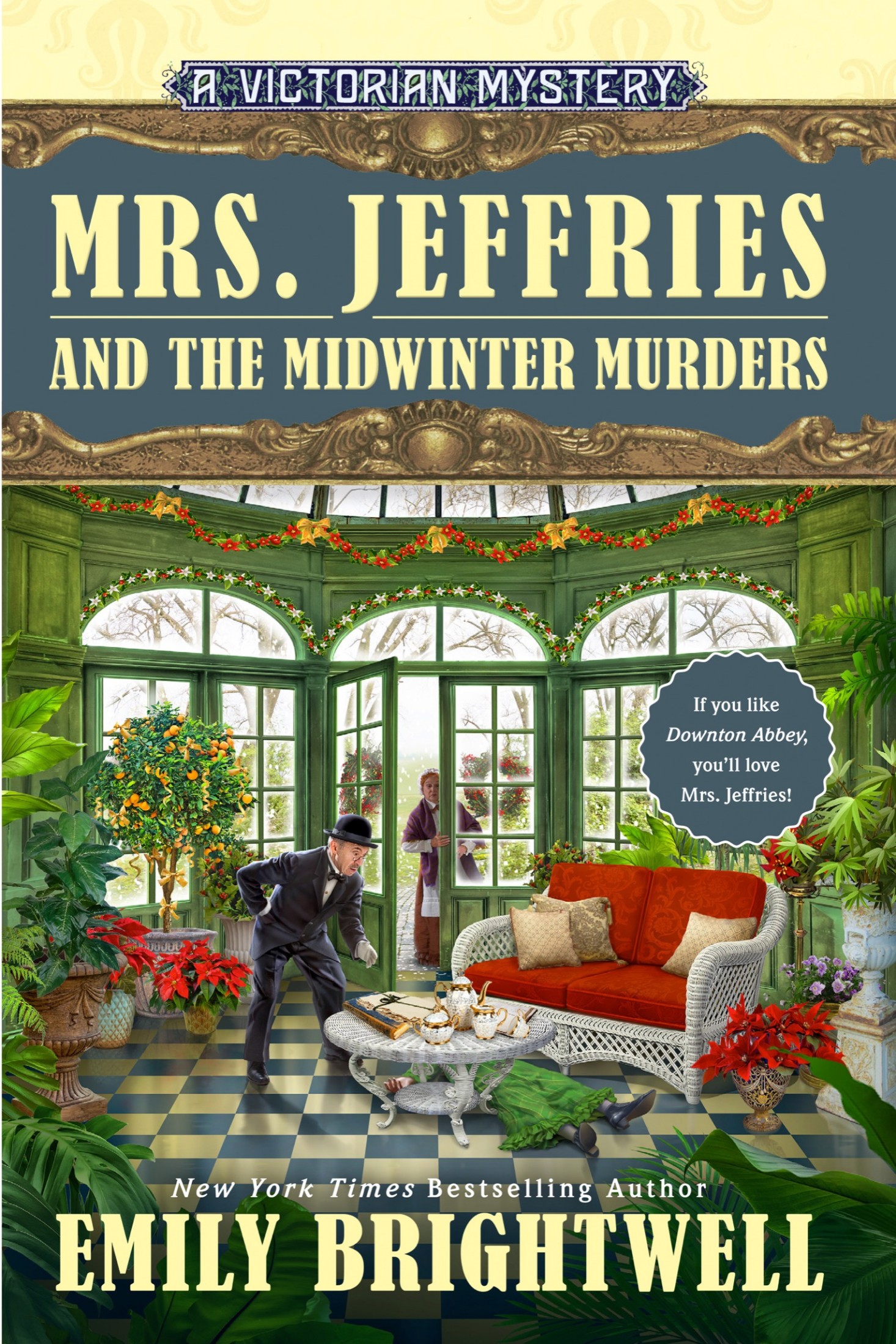 Cover for Mrs. Jeffries and the Midwinter Murders, Author, Emily Brightwell