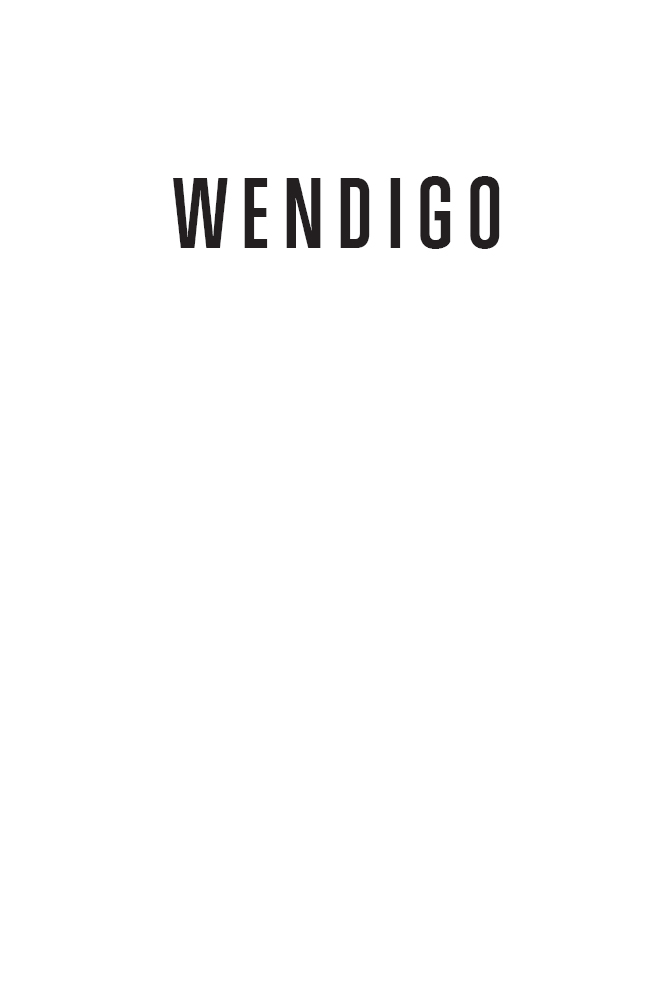 Half Title of Wendigo