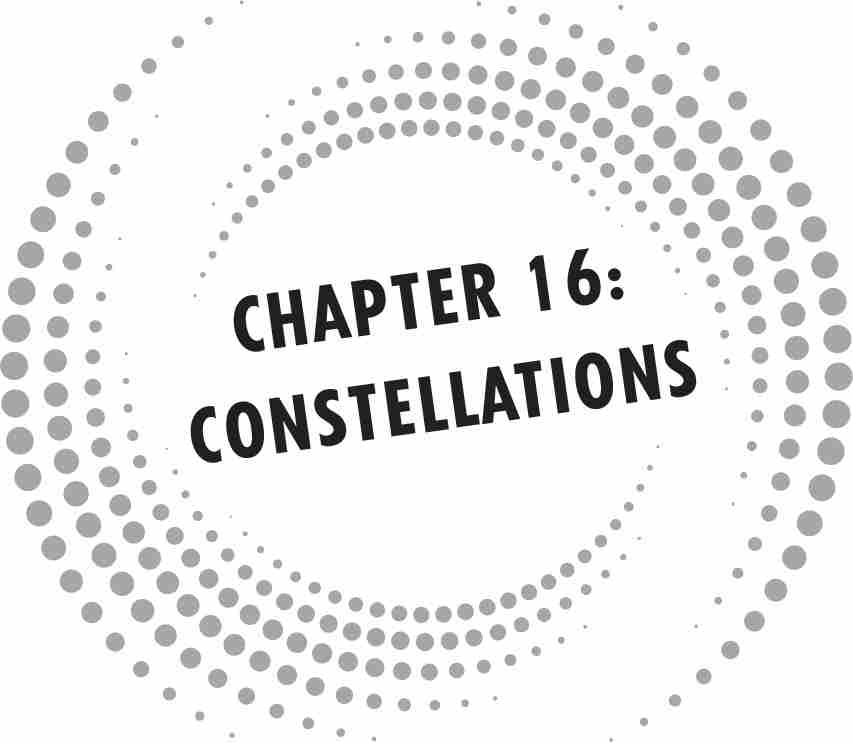 CHAPTER 16: CONSTELLATIONS