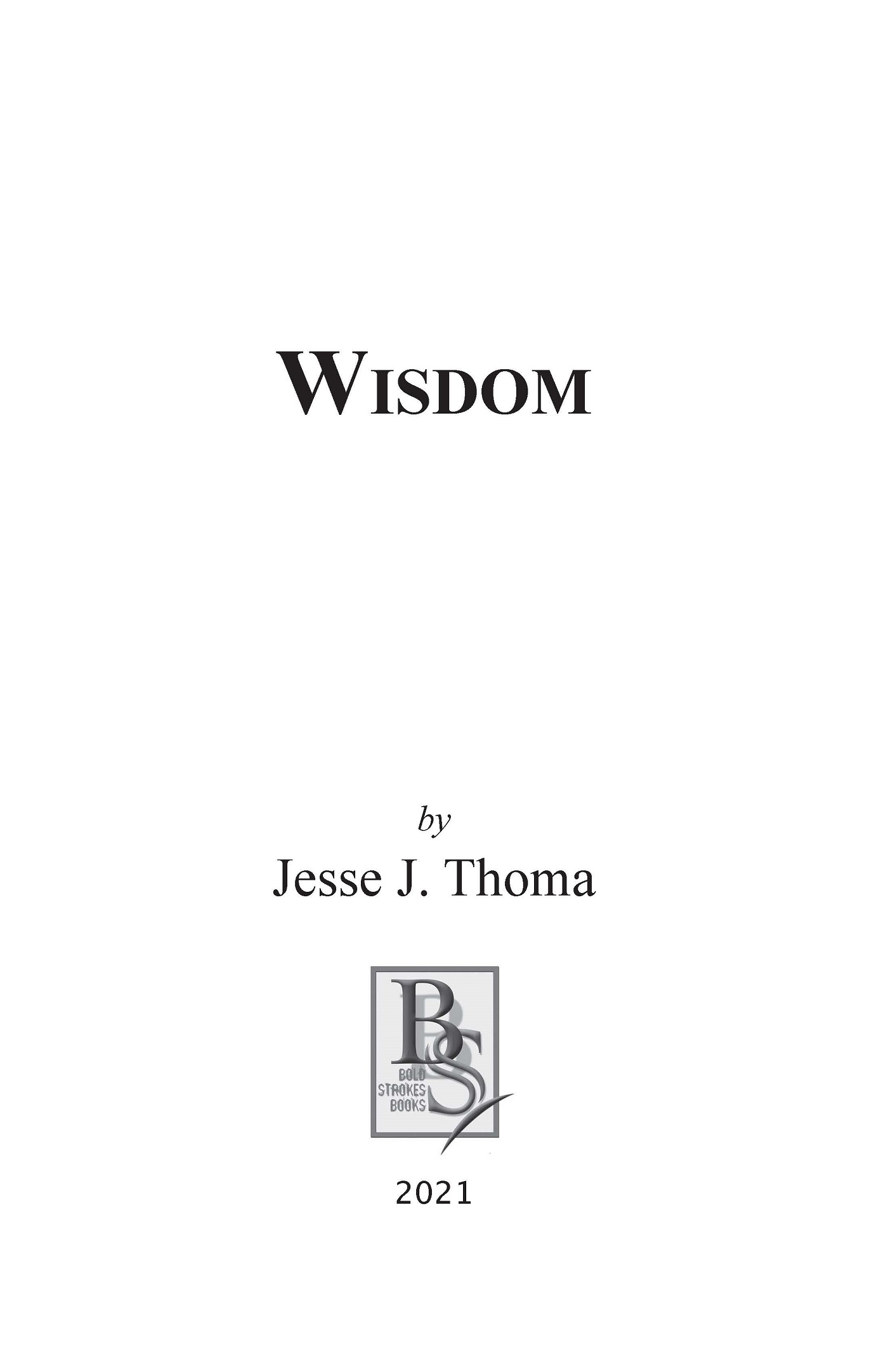 Wisdom Title Page