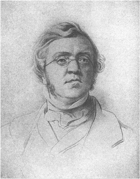 William Makepeace Thackeray From a Drawing by Samuel Laurence, Engraved by J.C. Armytage