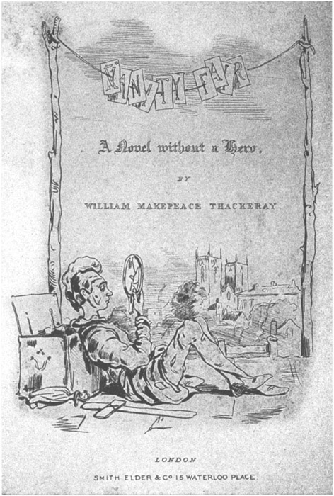 Title-page to "Vanity Fair" Drawn by Thackeray, who Furnished the Illustrations for many of his Earlier Editions