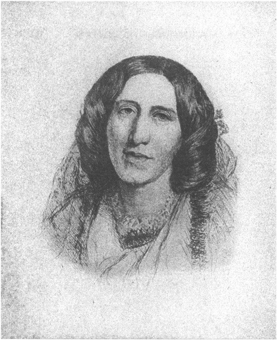 George Eliot in 1864 From the Etching by Mr. Paul Rajon