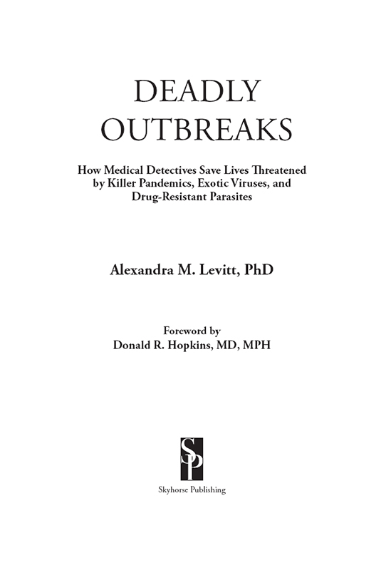 Title Page of Deadly Outbreaks