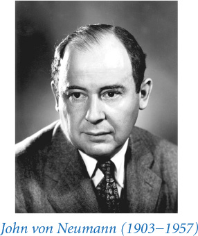 Photograph of John von Neumann (1903-1957).