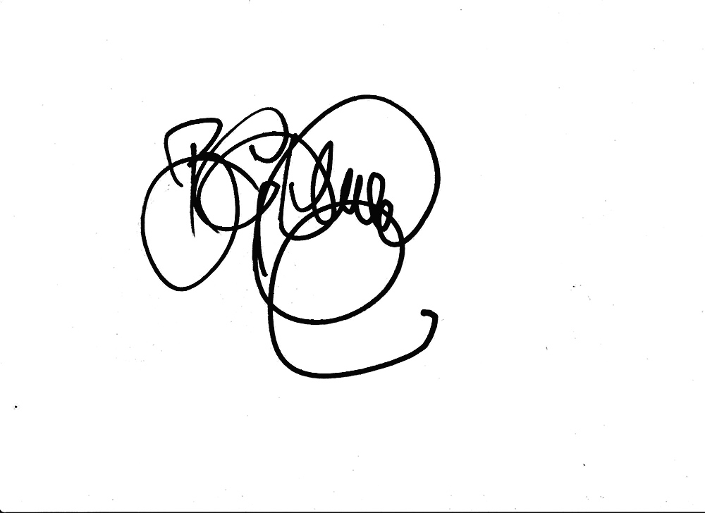 Barbara’s signature