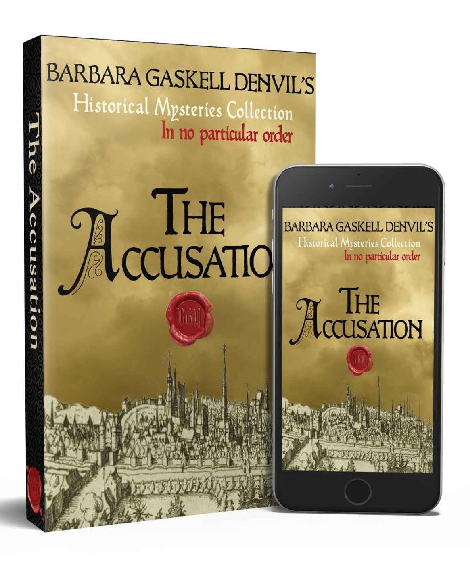 A 3d image of the book, the Accusation