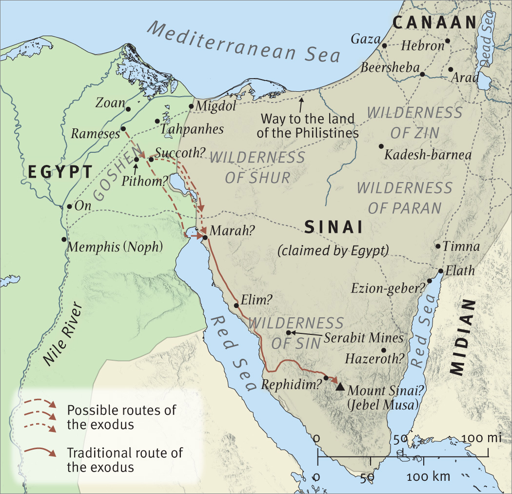 The Journey to Mount Sinai