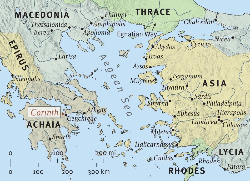 The Setting of 2 Corinthians