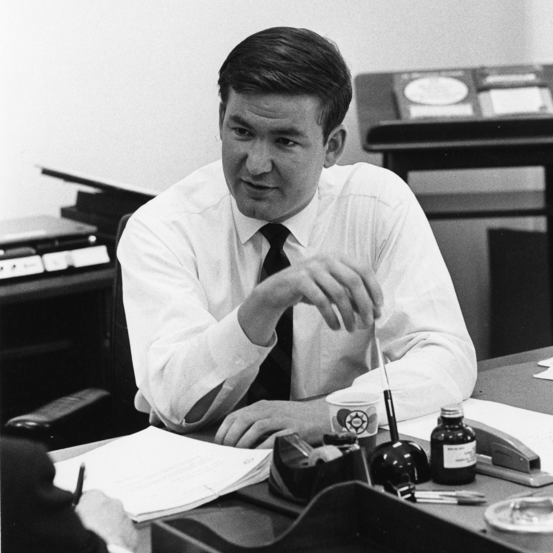 Speechwriter and special assistant to the President.  (Courtesy of the Nixon Presidential Library)