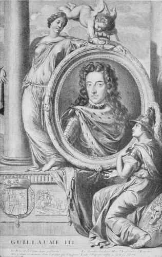 Image unavailable: WILLIAM III. FROM COPPERPLATE ENGRAVING BY CORNELIS VERMEULEN, AFTER THE PAINTING BY ADRIAAN VANDER WERFF.