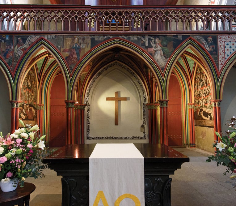 Figure 3.11 Rood Screen of the Former Dominican Church, c.1495, Bern