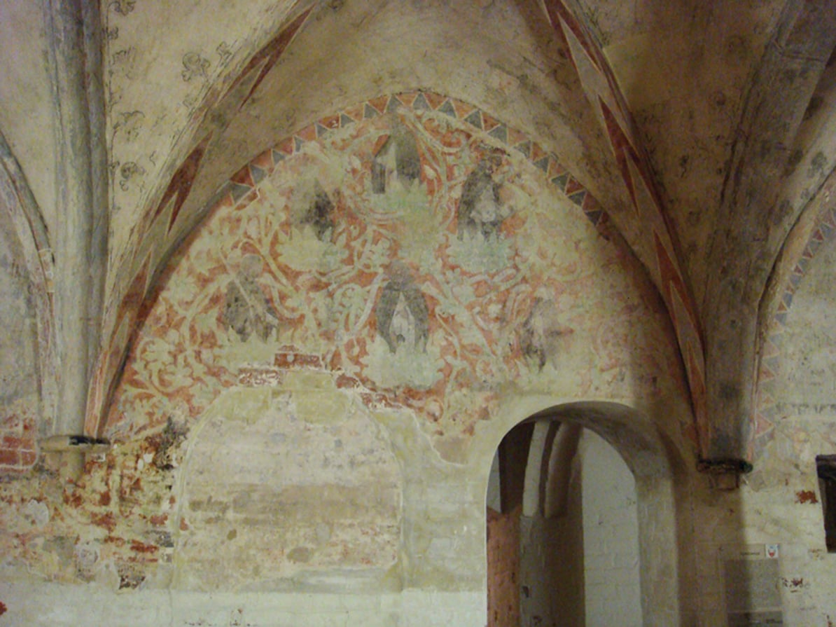 Figure 3.12 Tree of the Dominicans, Wall Painting, c.1450, The Burgkloster, Lübeck