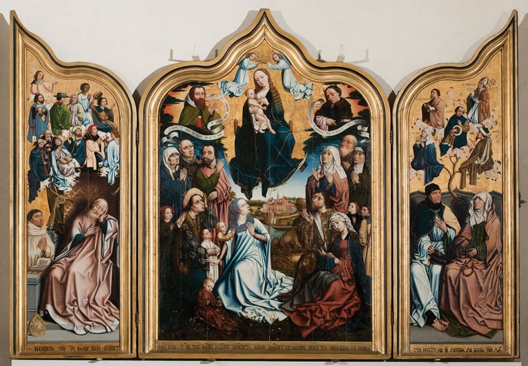 Figure 3.18 The Legend of Saint Anne Triptych, c.1513–15