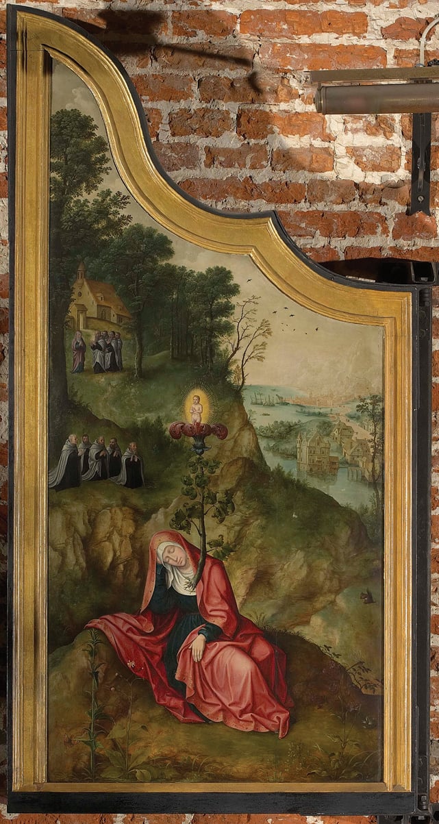 Figure 3.7 Saint Anne Polyptych, Interior Wing, Anonymous Netherlandish Master, c.1552