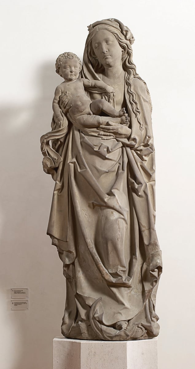 Figure 4.3 Virgin and Child, Sandstone, Tilman Riemenschneider, c.1520