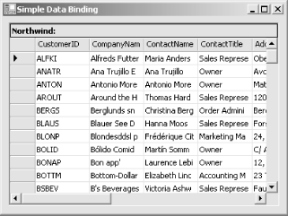 Binding a DataView to a DataGrid