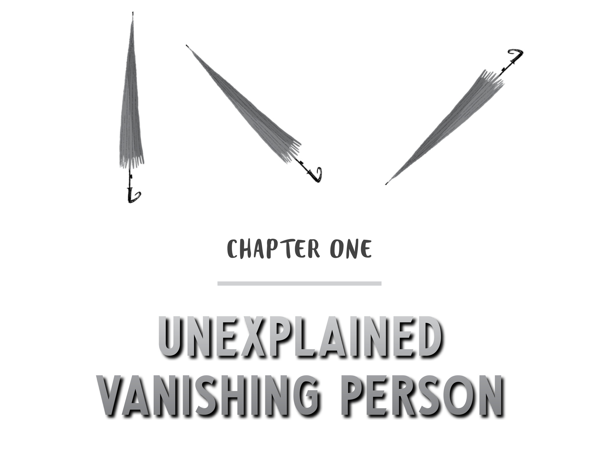 Chapter One Unexplained Vanishing Person