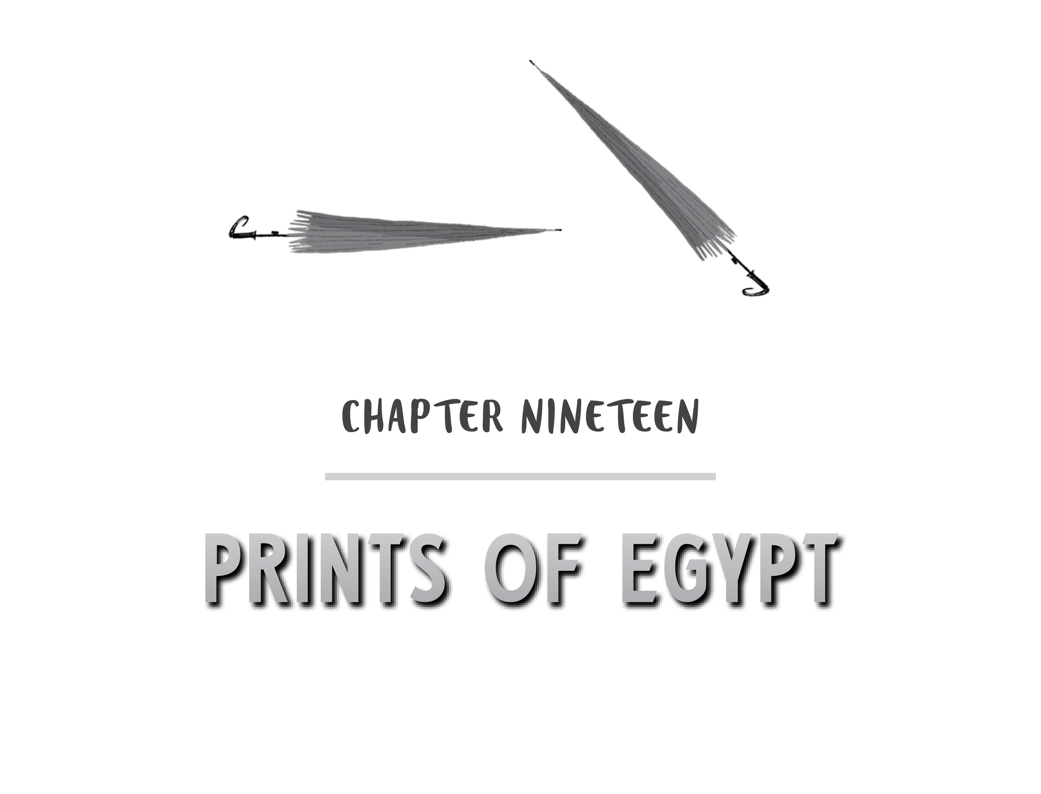 Chapter Nineteen Prints of Egypt