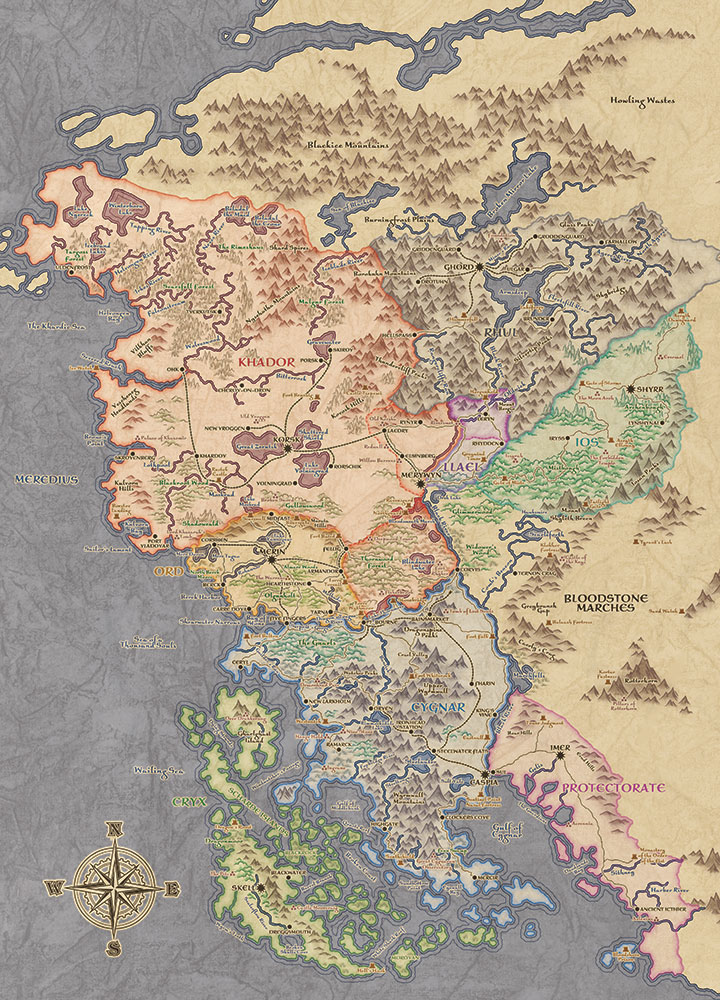 Map of Great Northern Tradeway