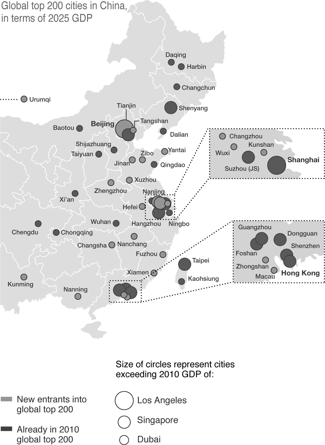 SOURCE: McKinsey Global Institute analysis, CityScope Database