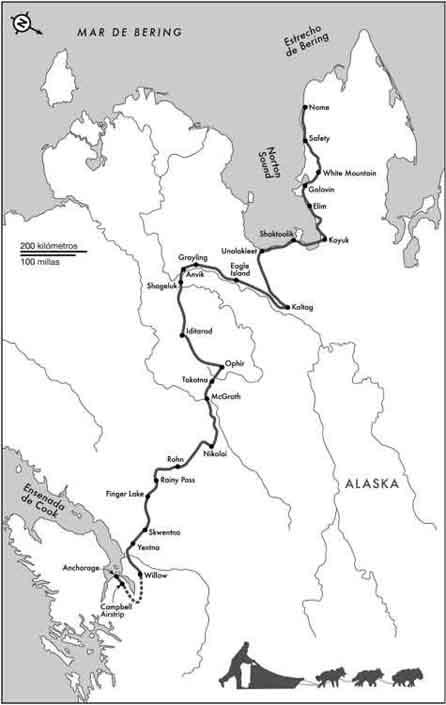 Mapa de Alaska