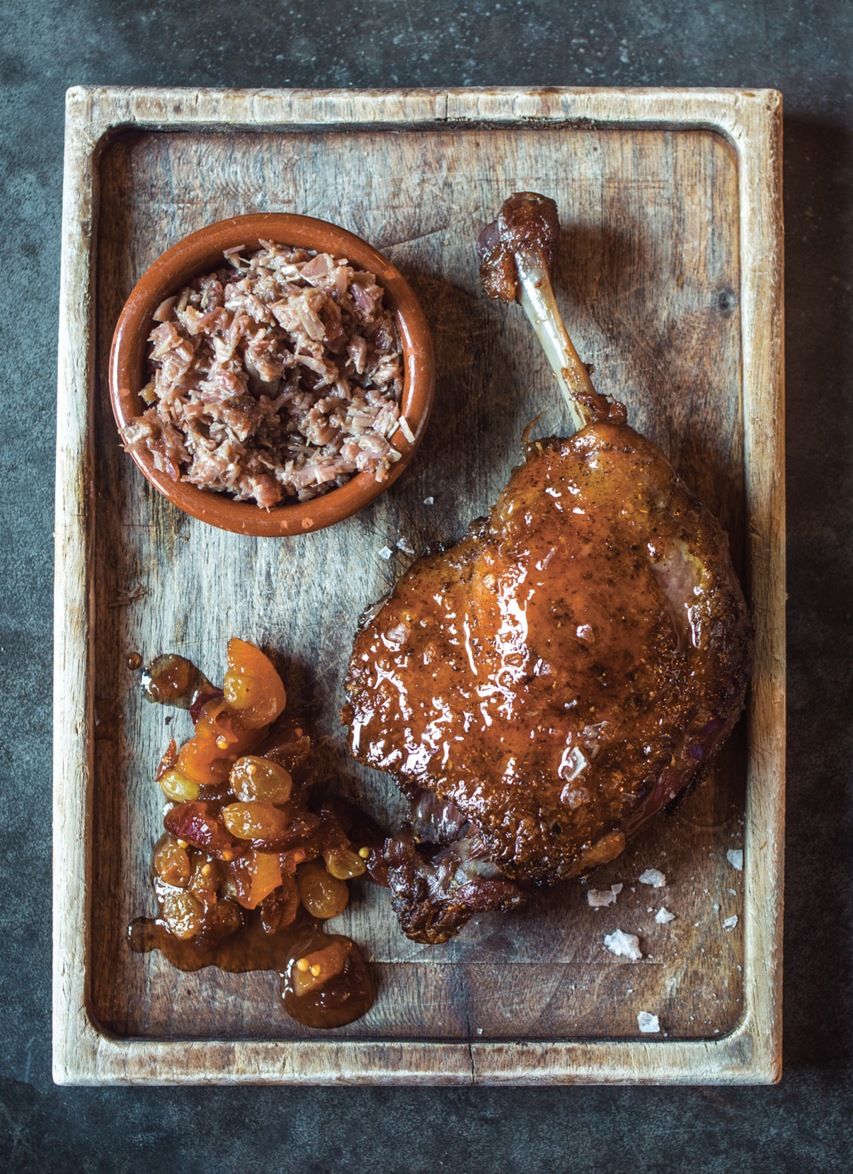 Duck Confit and Rillettes