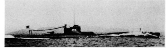 The Type B-l scouting submarine I-26