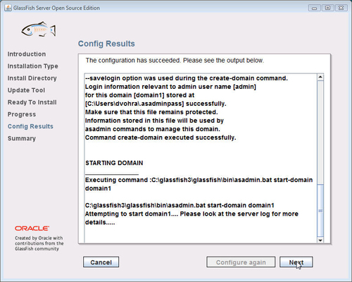 Installing the Oracle GlassFish Server