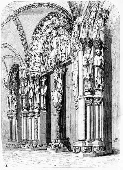 FRONTISPIECE SANTIAGO CATHEDRAL. PORTICO DE DA GLORIA.