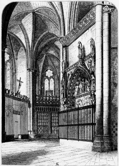 No 13. LEON CATHEDRAL. p. 108 INTERIOR OF AISLE ROUND THE APSE.