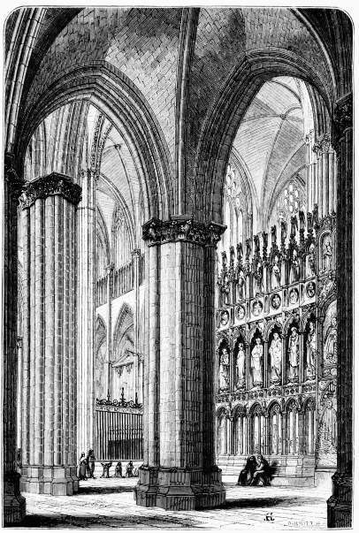 No. 30. TOLEDO CATHEDRAL. p. 241. INTERIOR OF TRANSEPT, &c., LOOKING NORTH-WEST.