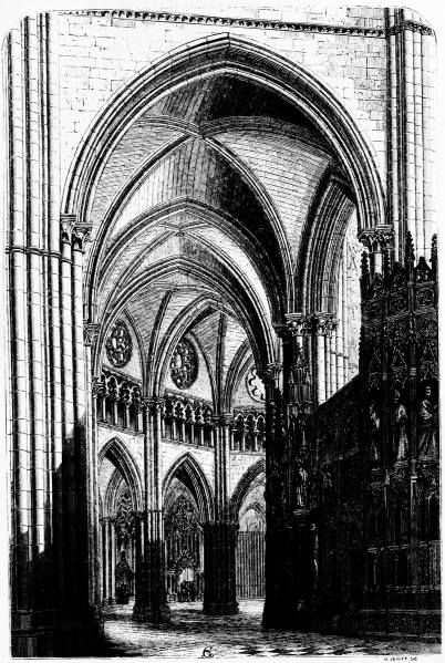 No. 31. TOLEDO CATHEDRAL p. 246. INTERIOR OF NORTH AISLE OF CHOIR