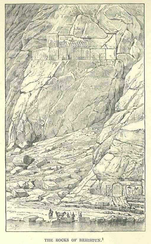175.jpg the Rocks of Behistun 